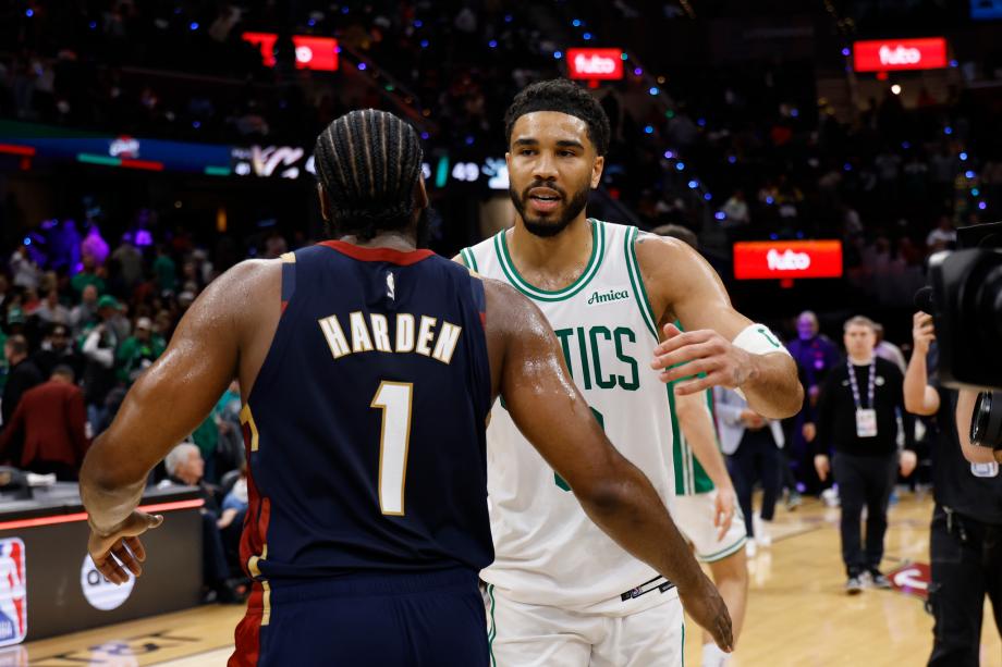 [图]哈登19+10塔图姆20分 骑士不敌凯尔特人